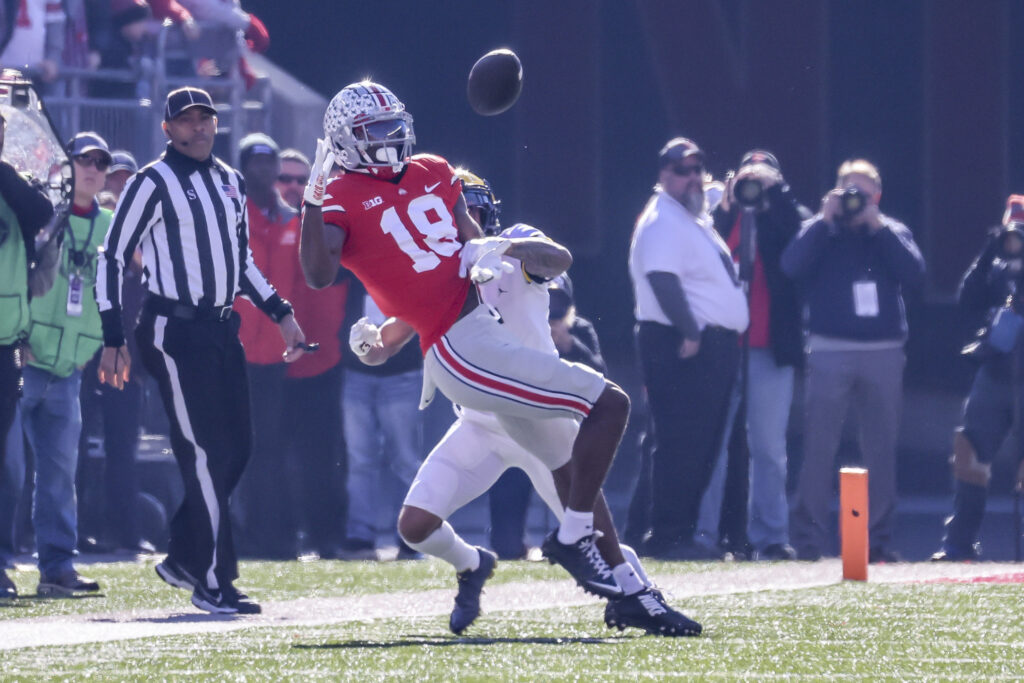 Marvin Harrison Jr vs. Michigan 2022